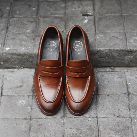 509 Penny Loafer Painted Caramel