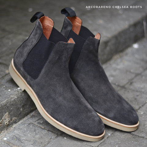 901 Chelsea Boots Suede Lamb SpaceGray